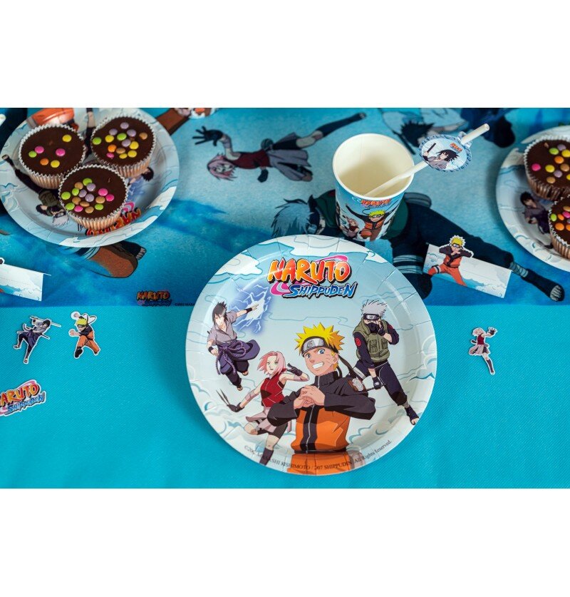 Naruto - Lautaset 8 kpl