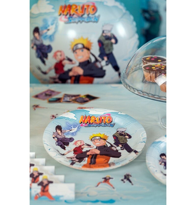 Naruto - Lautaset 8 kpl