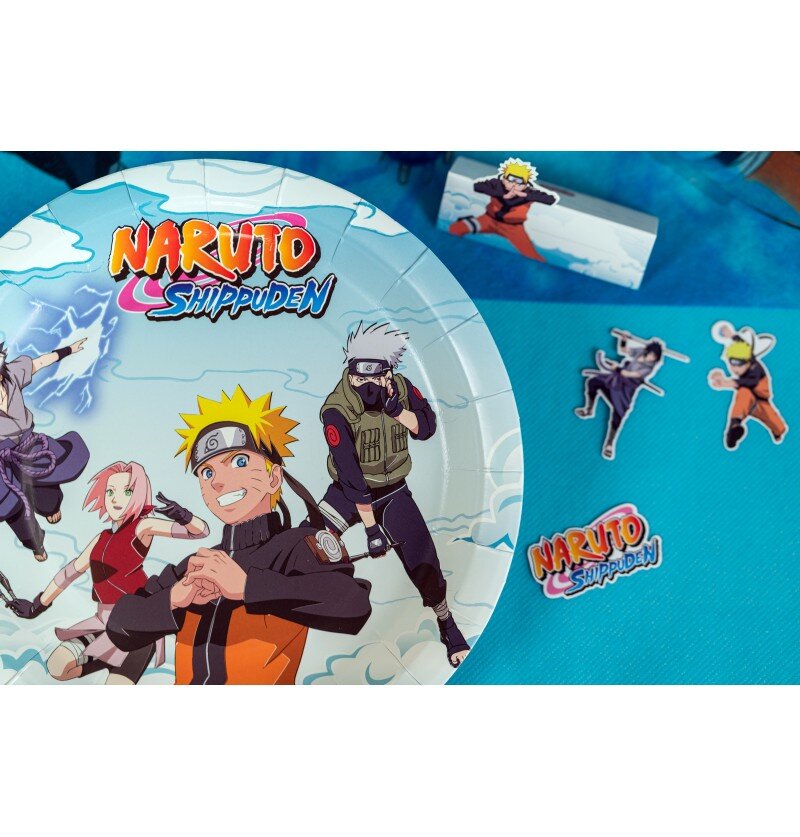 Naruto - Lautaset 8 kpl