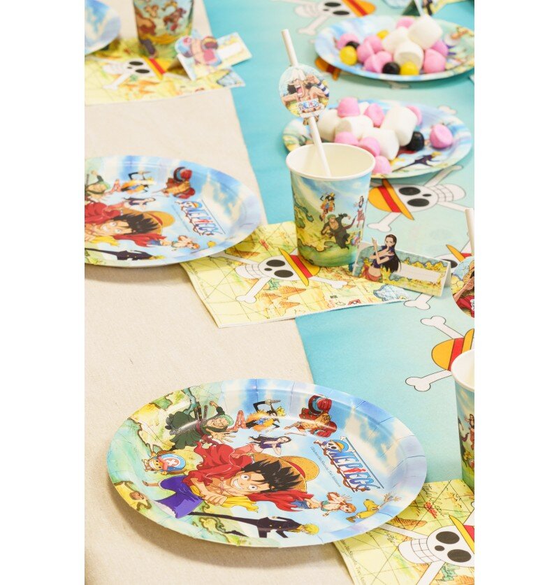 One Piece - Lautaset 8 kpl
