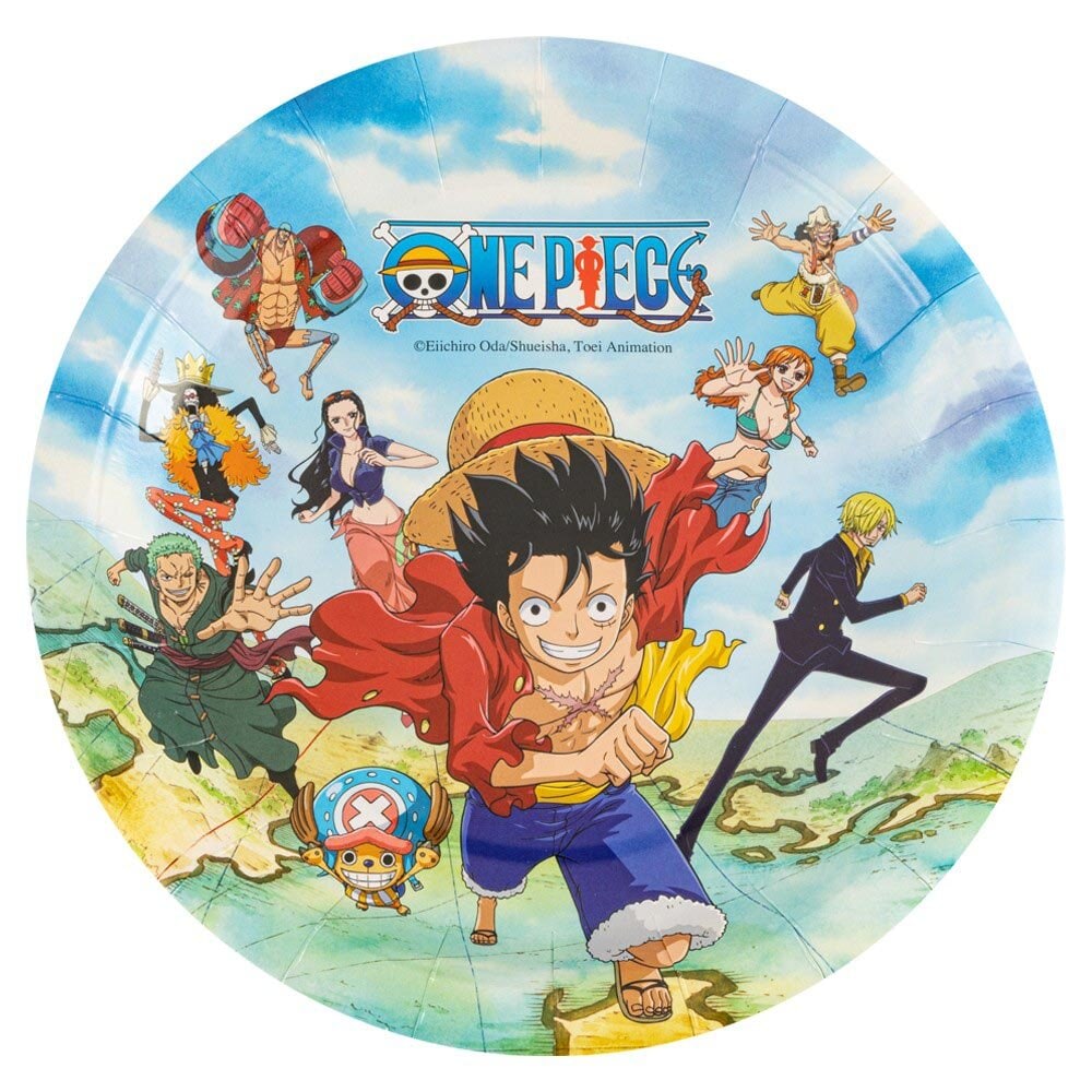 One Piece - Lautaset 8 kpl
