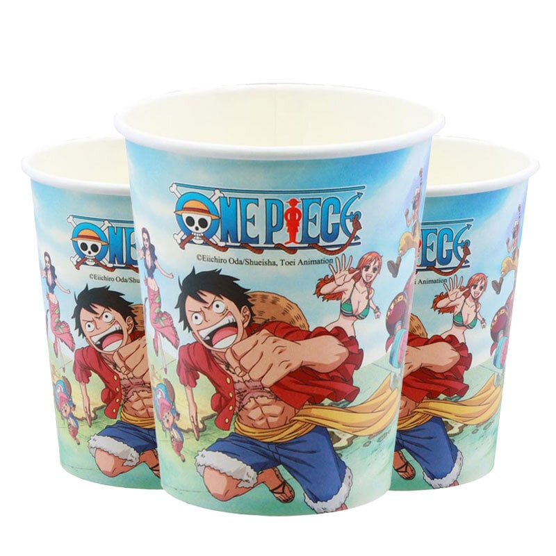 One Piece - Pahvimukit 8 kpl