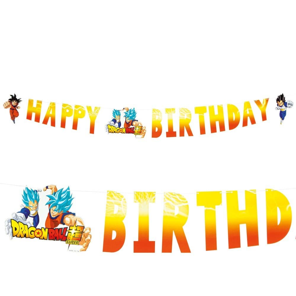 Dragon Ball - Viirinauha Happy Birthday 200 cm