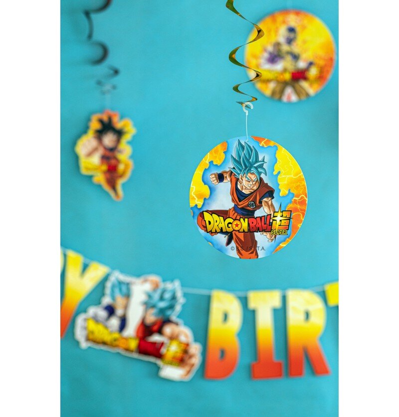 Dragon Ball - Riippuvat Swirl-koristeet 5 kpl