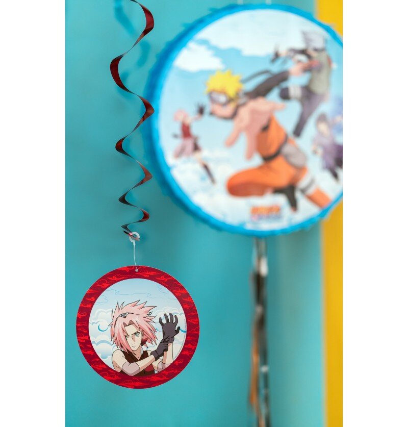 Naruto - Riippuvat Swirl-koristeet 5 kpl