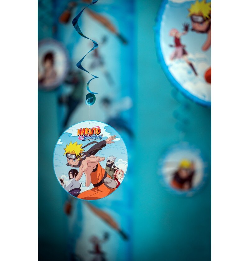 Naruto - Riippuvat Swirl-koristeet 5 kpl
