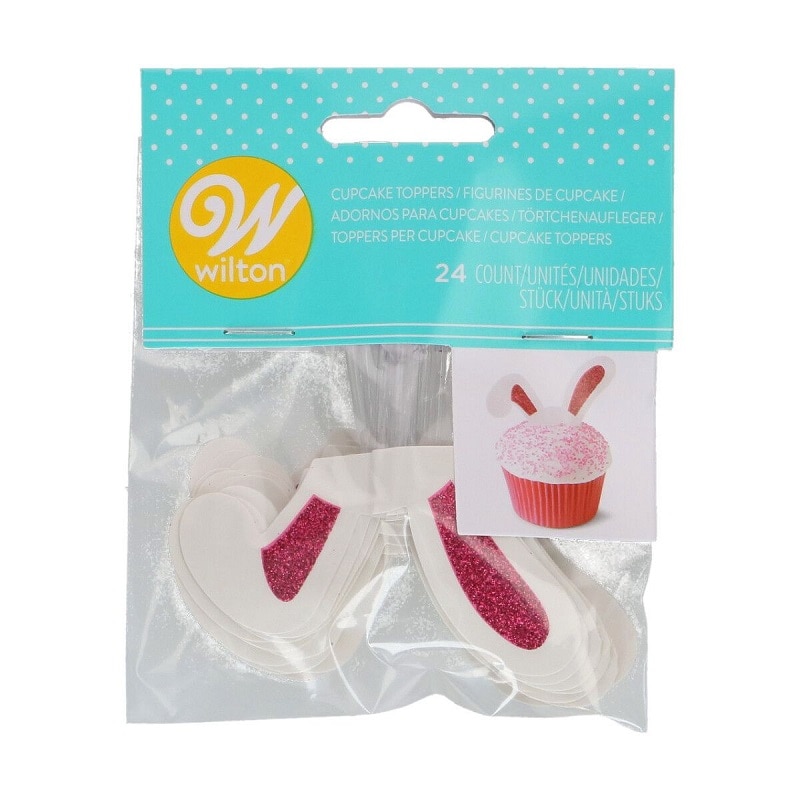 Wilton - Cake Toppers Kaninkorvat 24 kpl