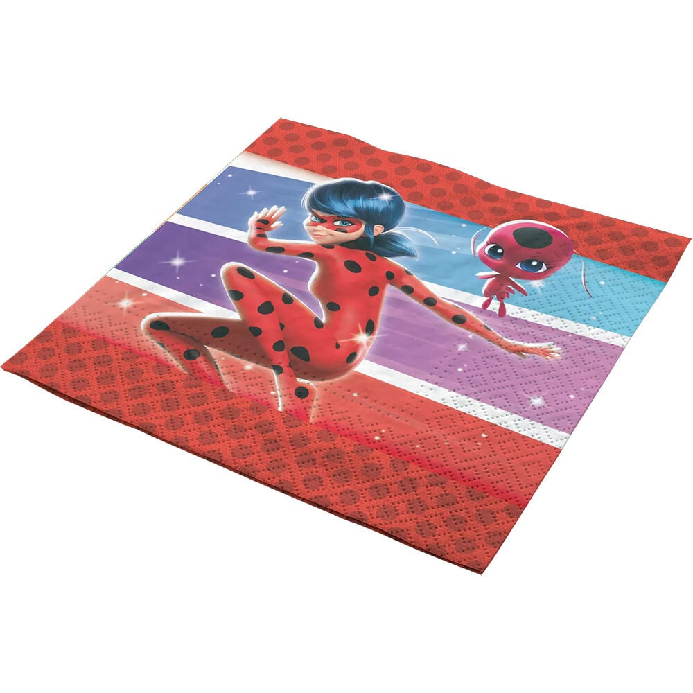 Miraculous Ladybug - Servetit 20 kpl
