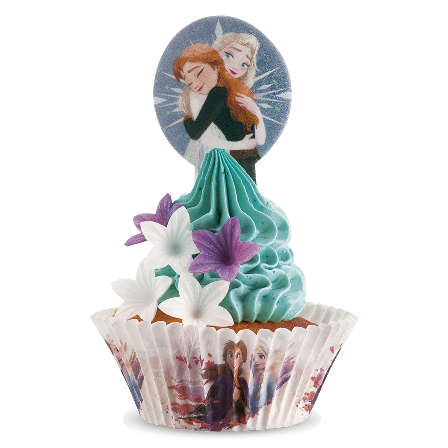 Frozen 2 - Muffinssikoristeet Vohveli 20 kpl 