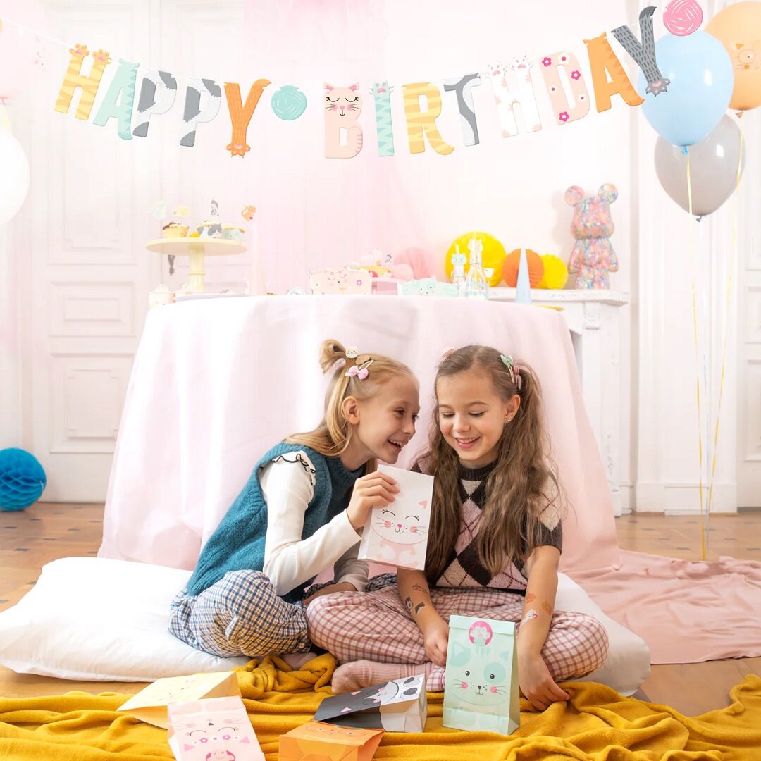 Kissa Viirinauha Happy Birthday 2 metriä