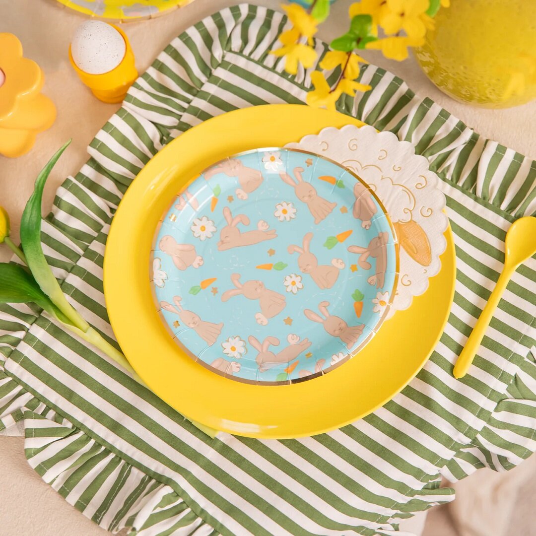 Pääsiäislautaset 18 cm, 6 kpl