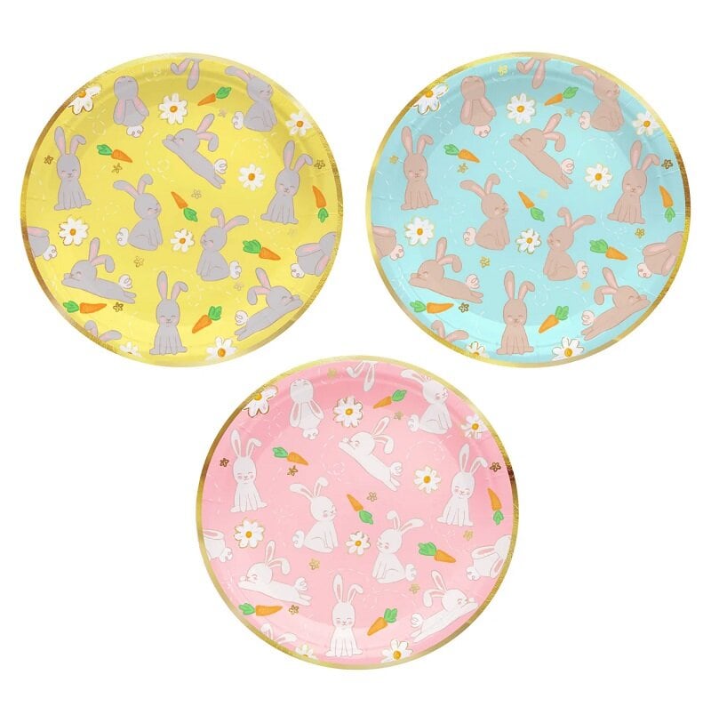 Pääsiäislautaset 18 cm, 6 kpl