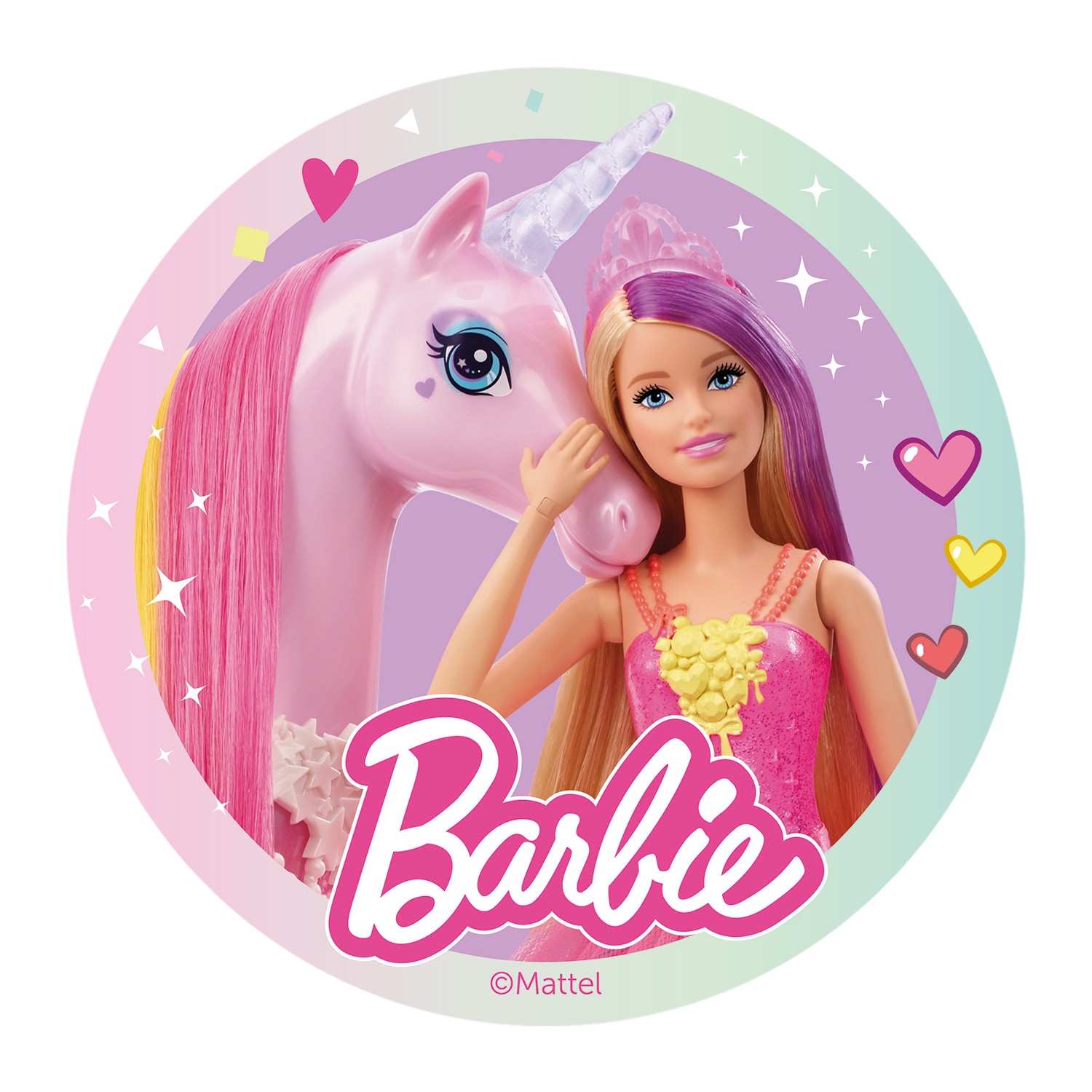 Kakkukuva Barbie - Vohveli 20 cm