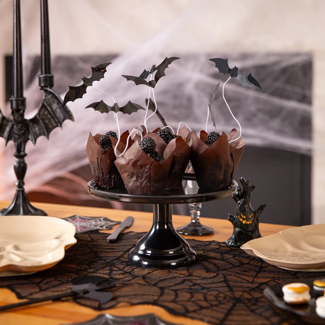 Cake Toppers - Lepakot 6 kpl