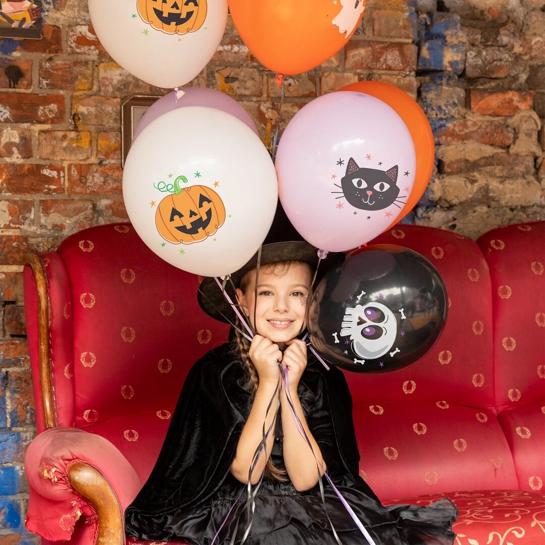 Halloween-ilmapallot 8 kpl