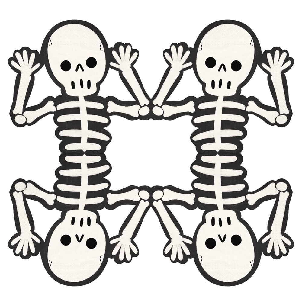 Spooky Friends Luurankoservetit 12 kpl