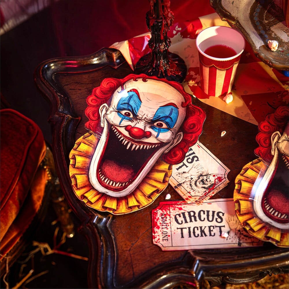 Halloween Freak Show Lautaset 6 kpl