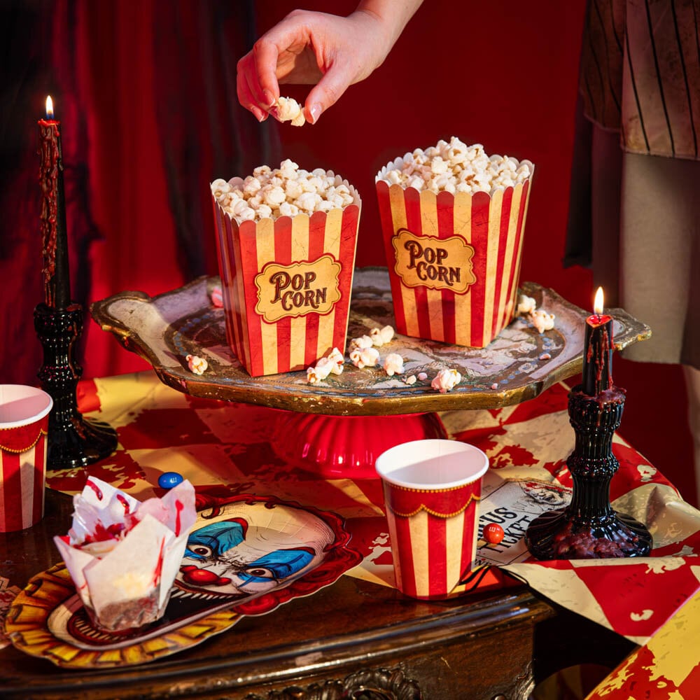Halloween Freak Show Popcornrasiat 6 kpl