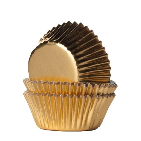 Muffinsivuoat Mini - Metallinen Kulta 36 kpl