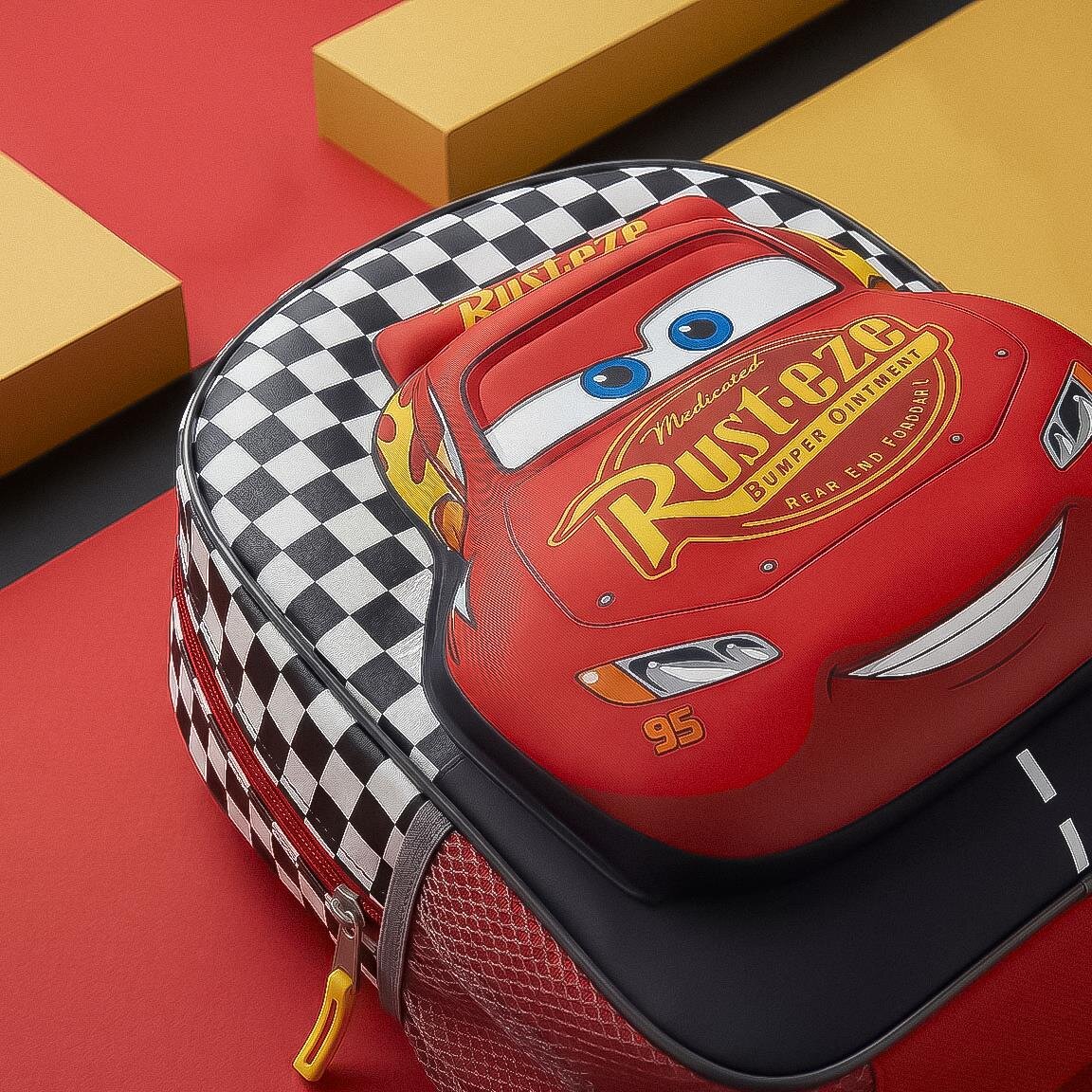 Disney Autot Lasten reppu 3D-efektillä