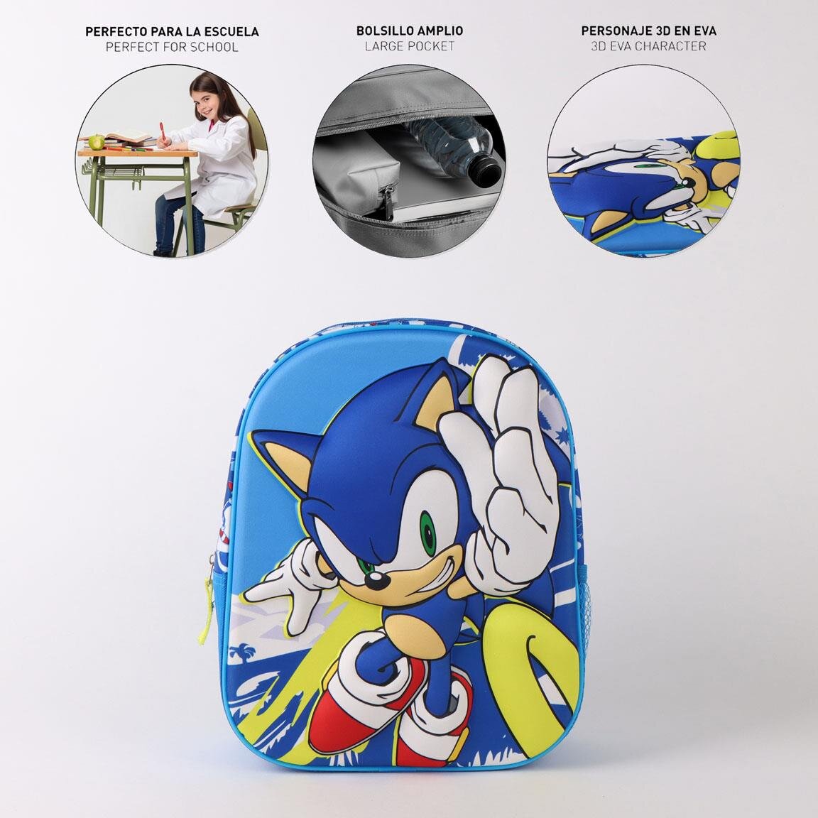 Sonic Lastenreppu 3D-efektillä