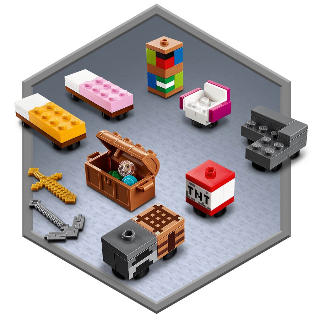LEGO Minecraft Moderni puumaja 9+