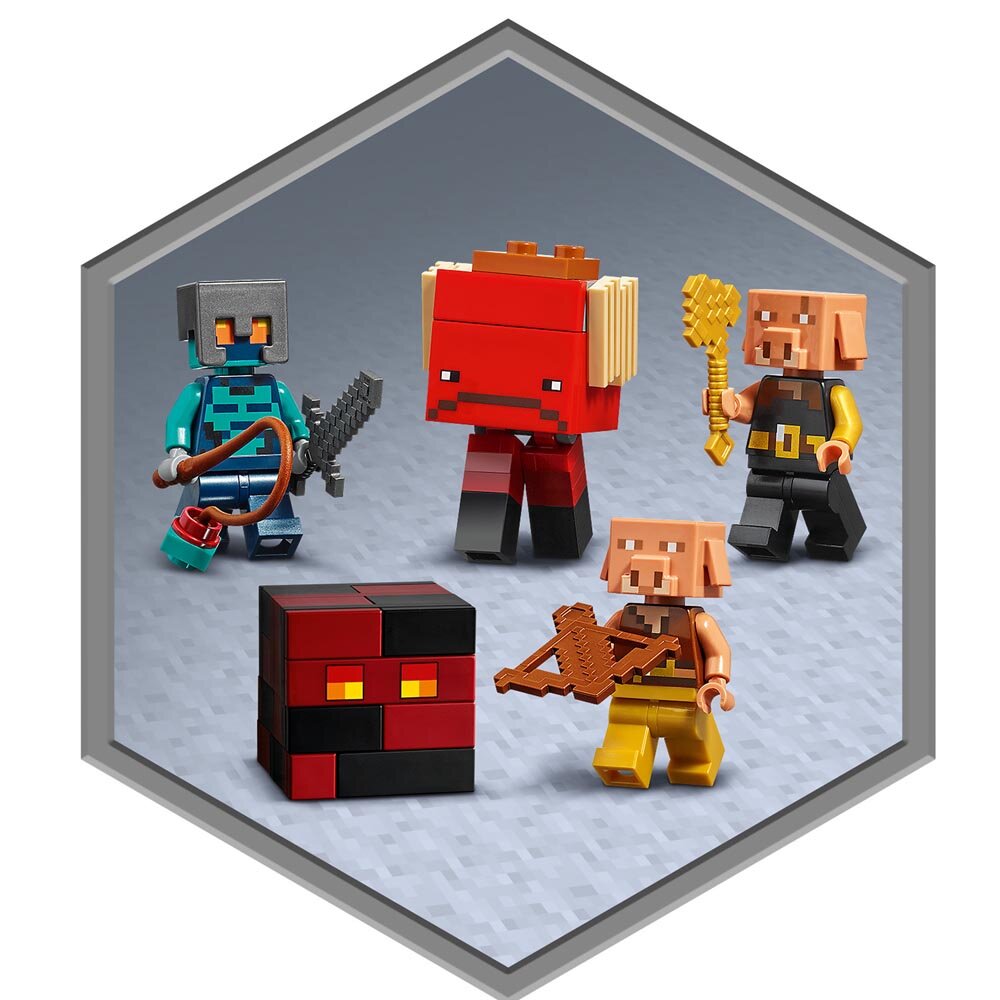 LEGO Minecraft - Netherin linnoitus 8+