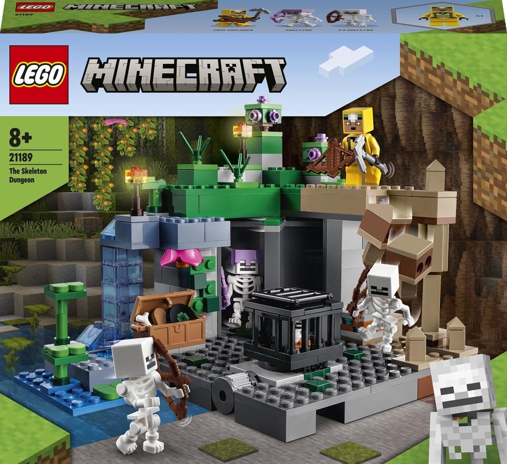 LEGO Minecraft - Luurankotyrmä 8+