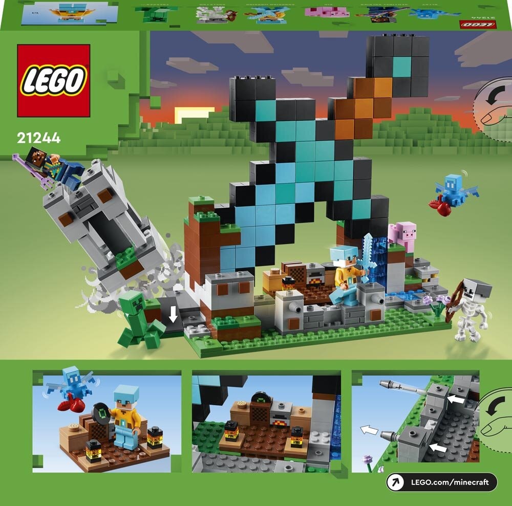 LEGO Minecraft - Miekkavartio 8+