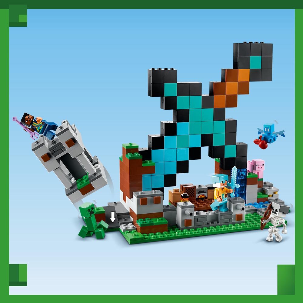 LEGO Minecraft - Miekkavartio 8+