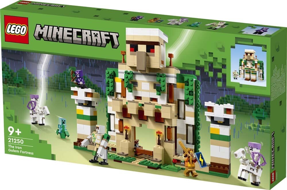 LEGO Minecraft - Rautajätin linnake 9+
