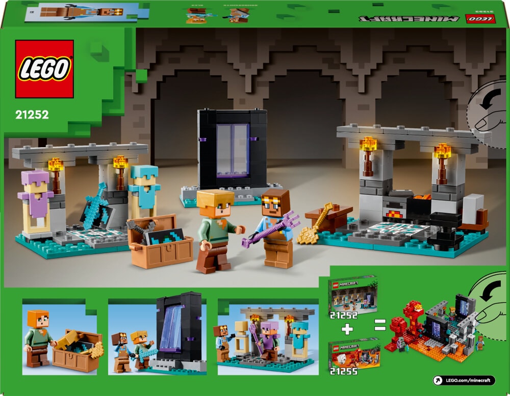 LEGO Minecraft - Asevarasto 7+