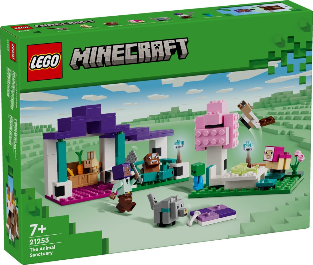 LEGO Minecraft - Eläinsuojelualue 7+