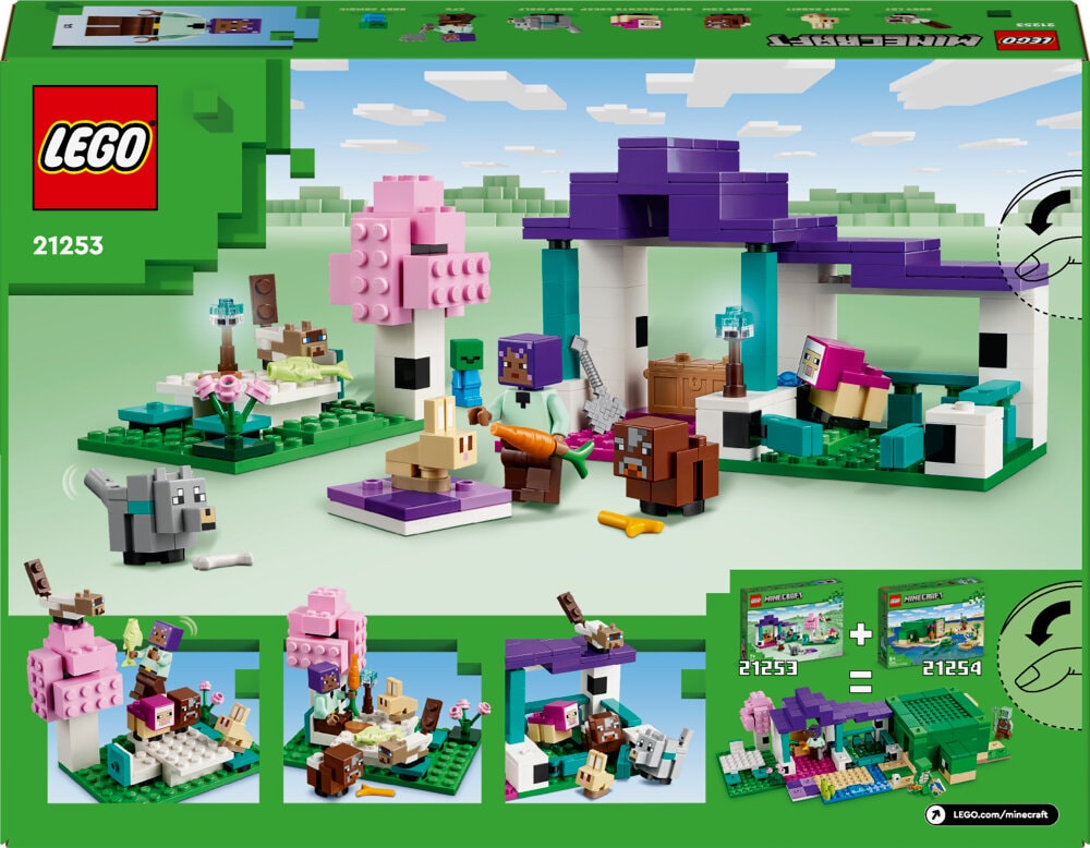 LEGO Minecraft - Eläinsuojelualue 7+