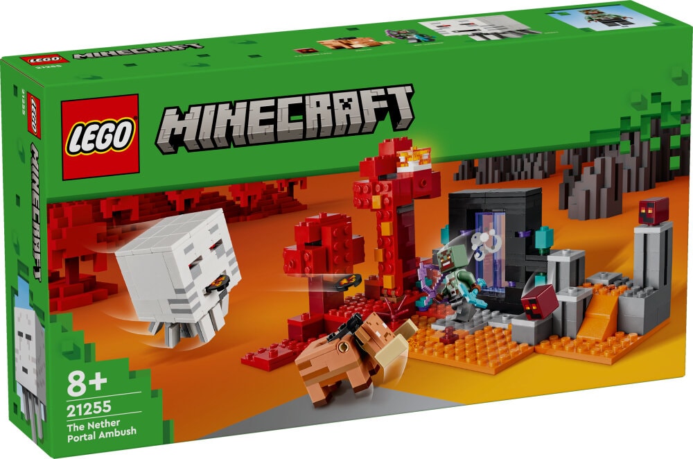 LEGO Minecraft - Hornaportaalin väijytys 8+