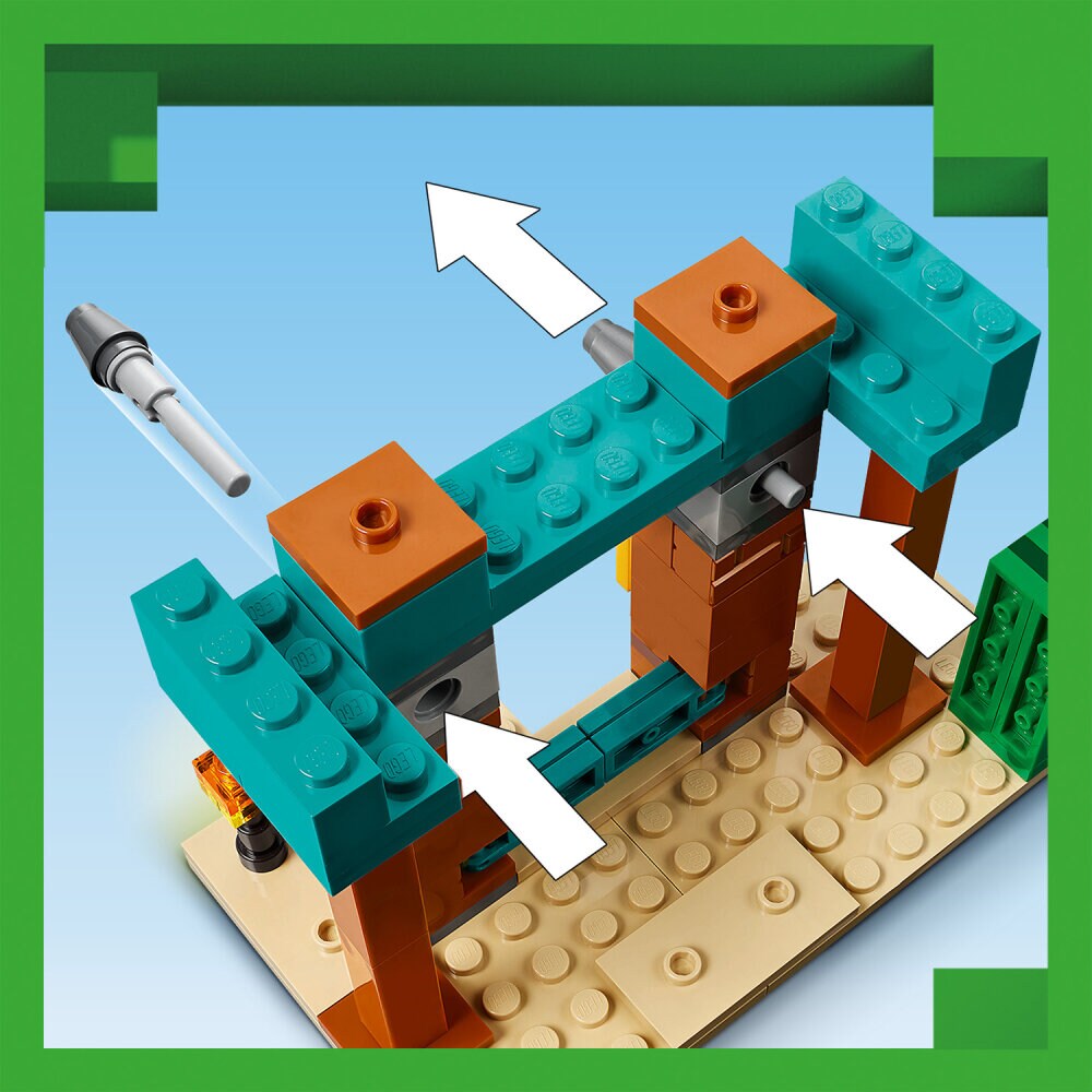 LEGO Minecraft - Pahalaisten aavikkopartio 7+