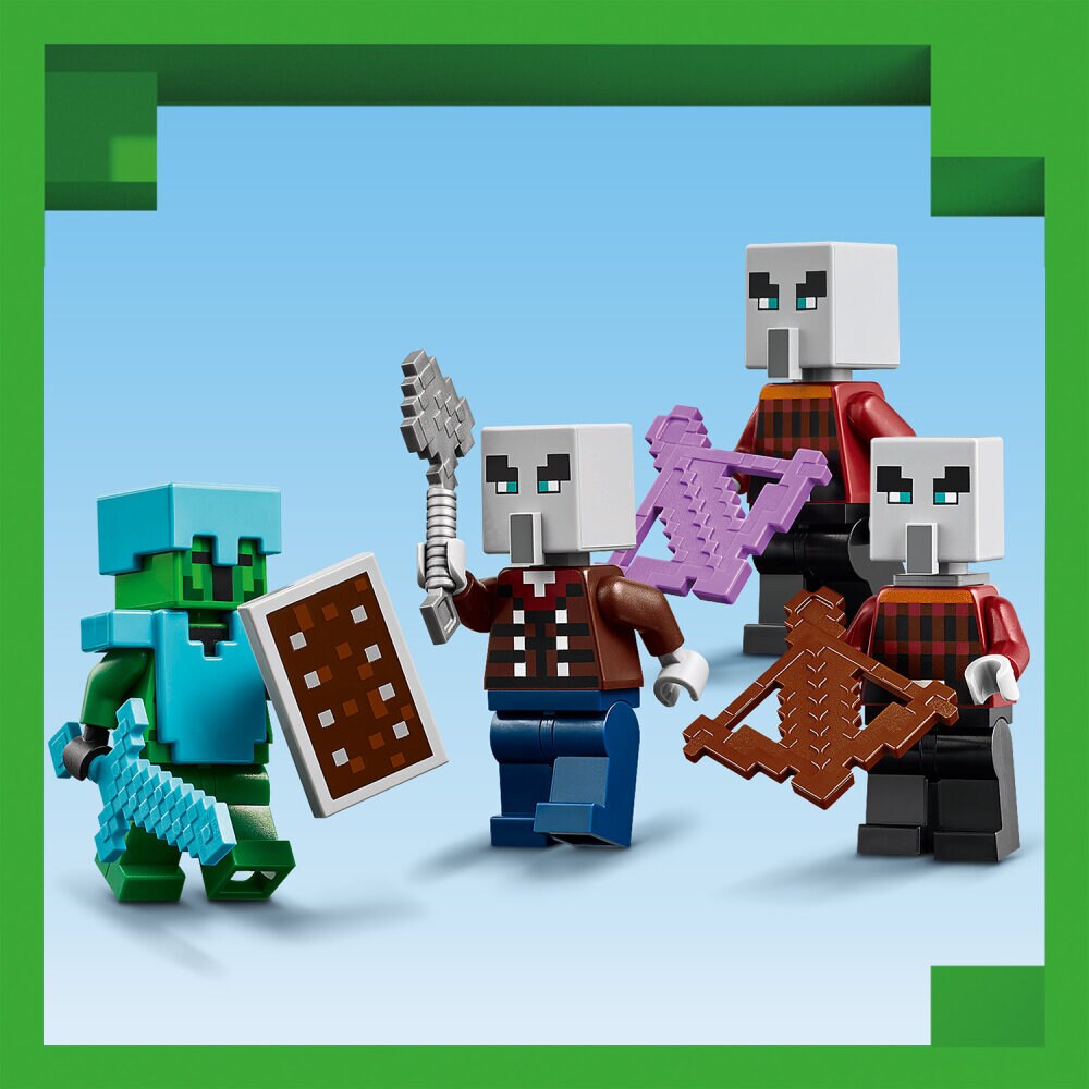 LEGO Minecraft - Pahalaisten aavikkopartio 7+