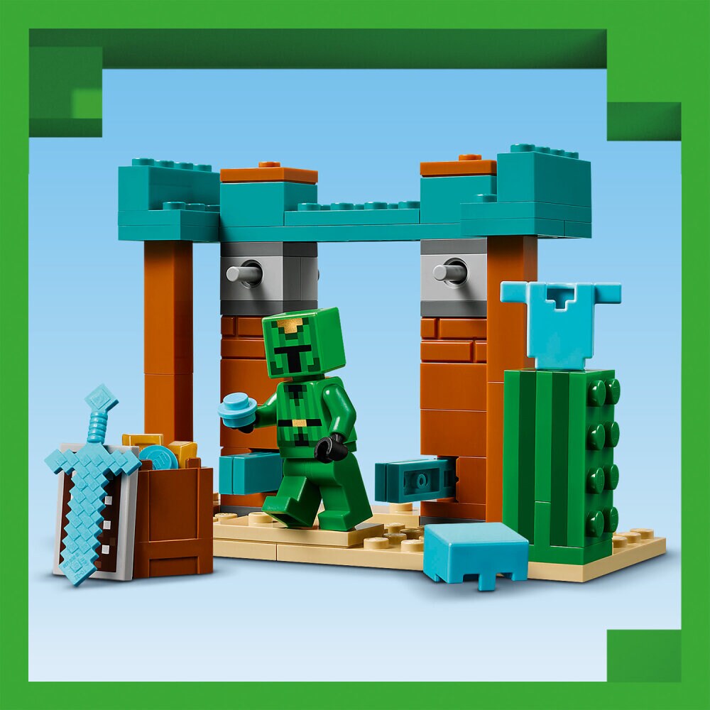 LEGO Minecraft - Pahalaisten aavikkopartio 7+