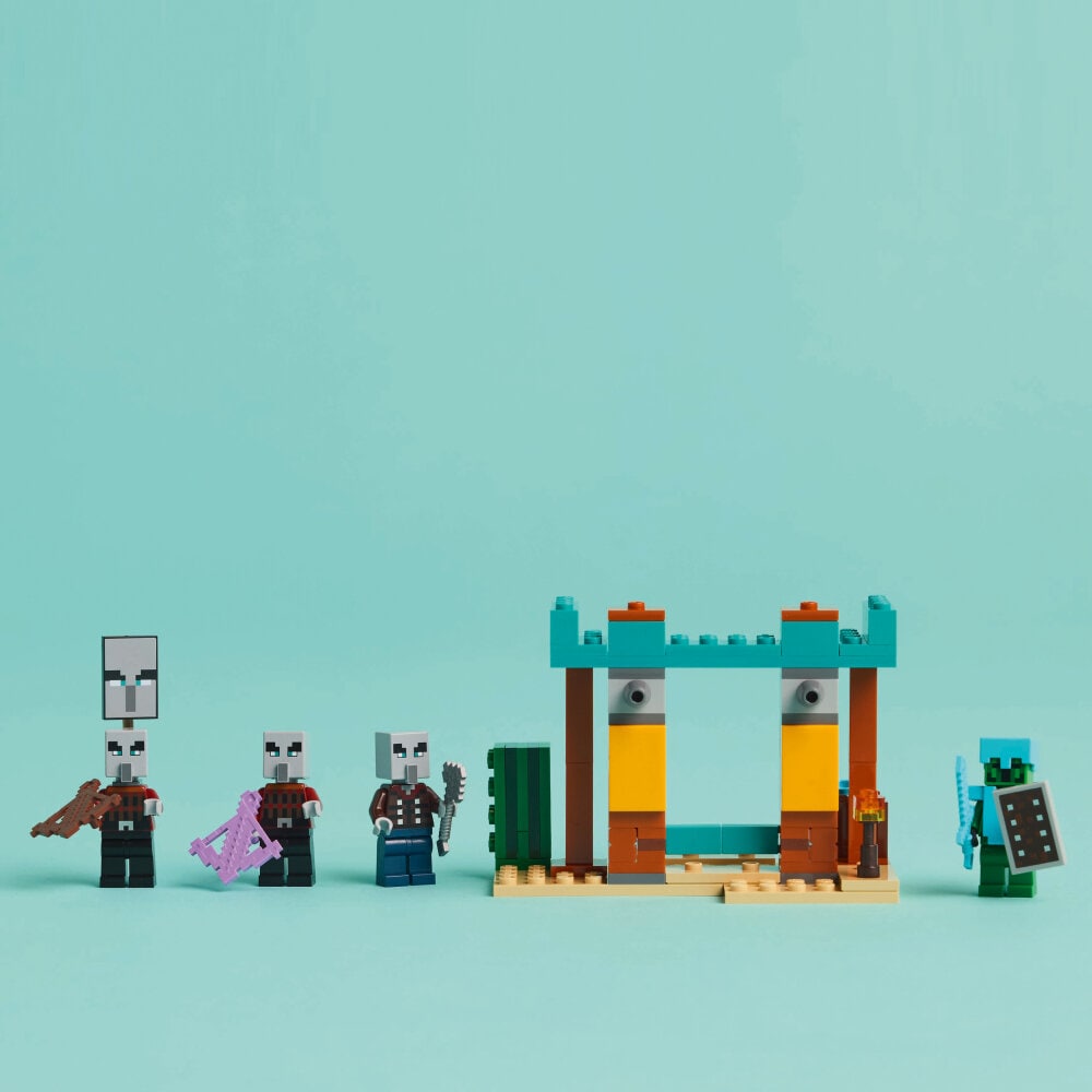 LEGO Minecraft - Pahalaisten aavikkopartio 7+