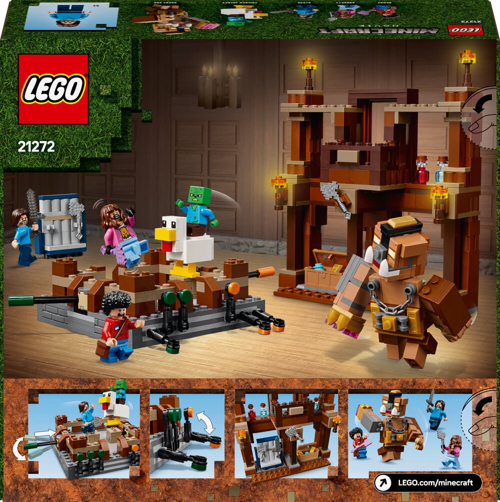 LEGO Minecraft - Puukartanon taisteluareena 10+