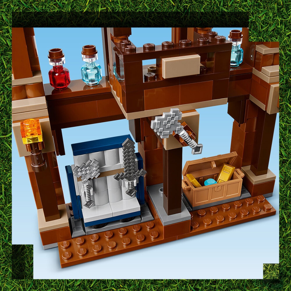 LEGO Minecraft - Puukartanon taisteluareena 10+
