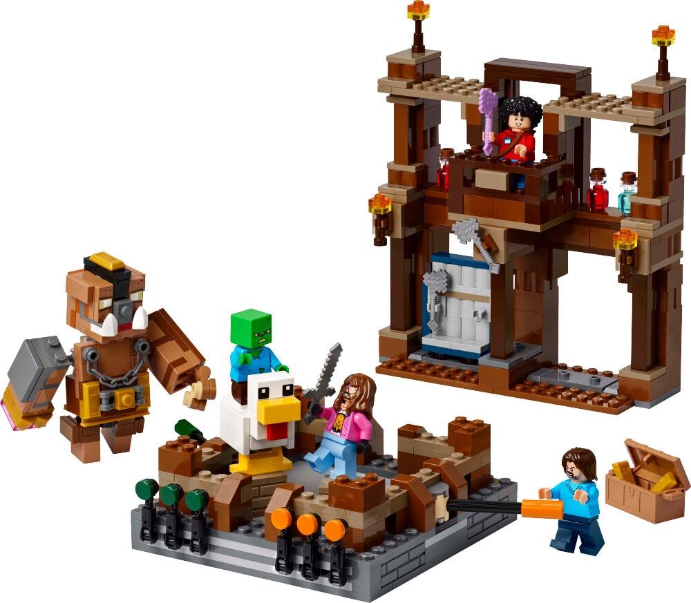 LEGO Minecraft - Puukartanon taisteluareena 10+