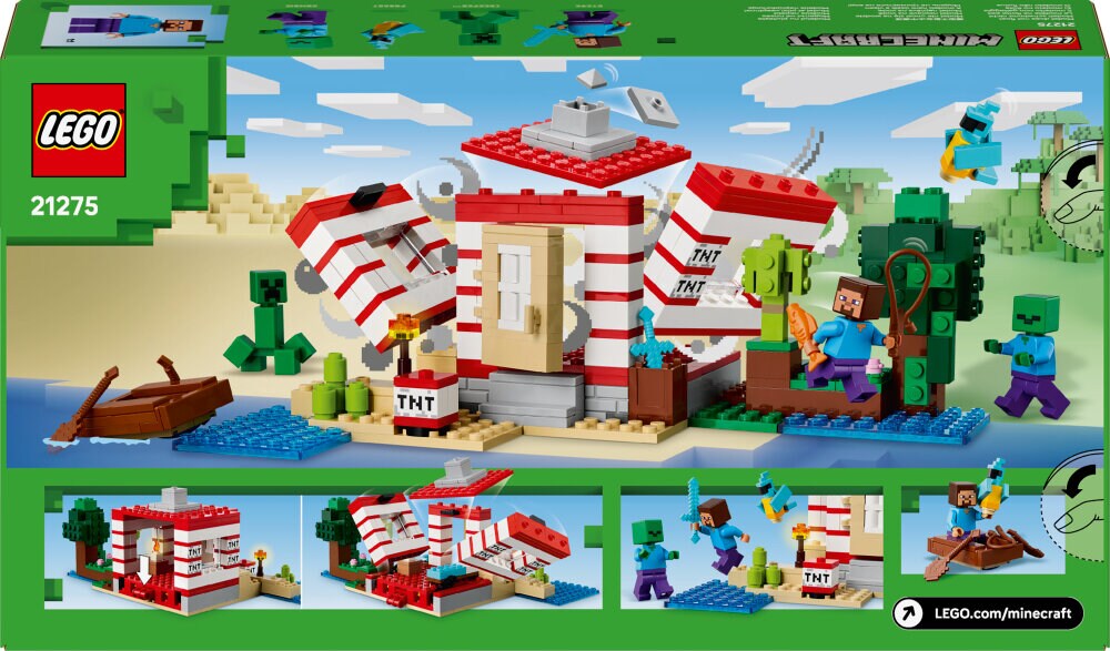 LEGO Minecraft - TNT-viidakkotalo 8+