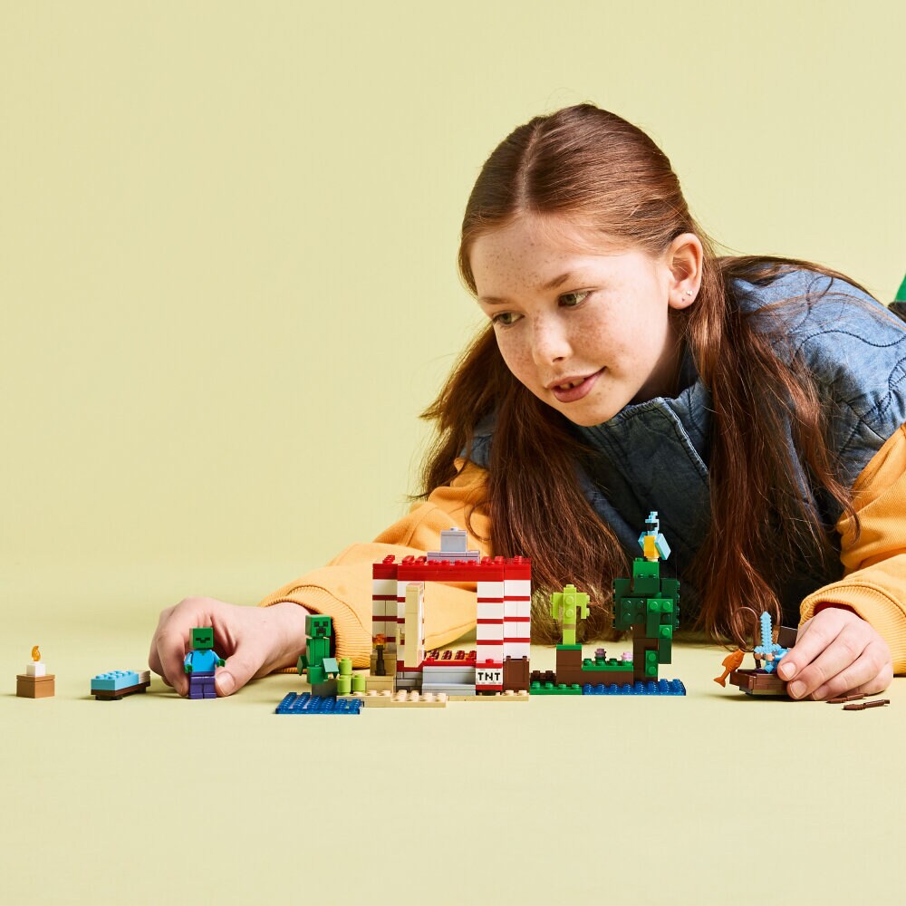 LEGO Minecraft - TNT-viidakkotalo 8+