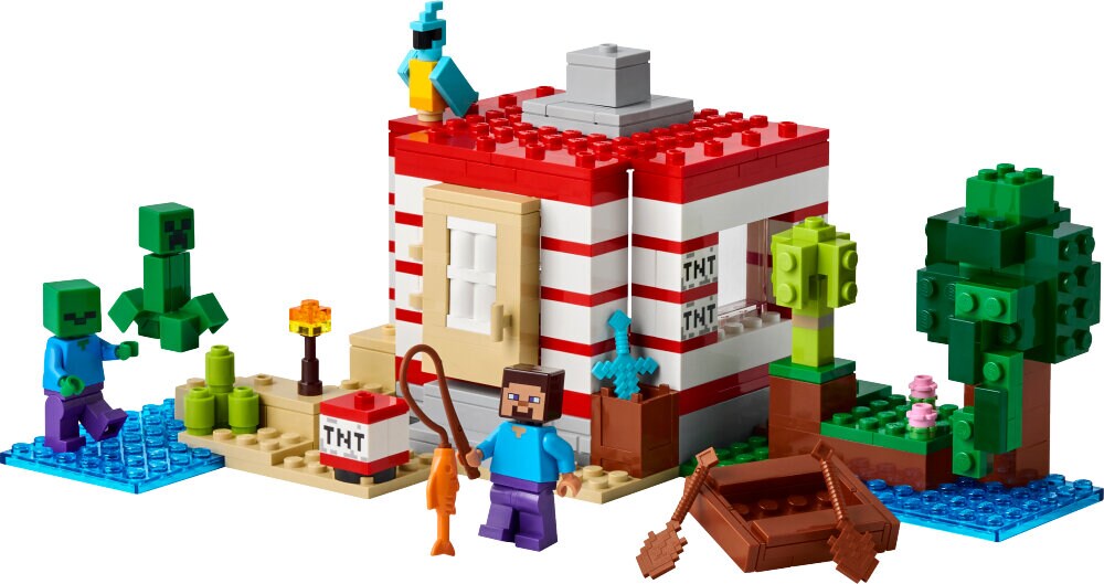 LEGO Minecraft - TNT-viidakkotalo 8+
