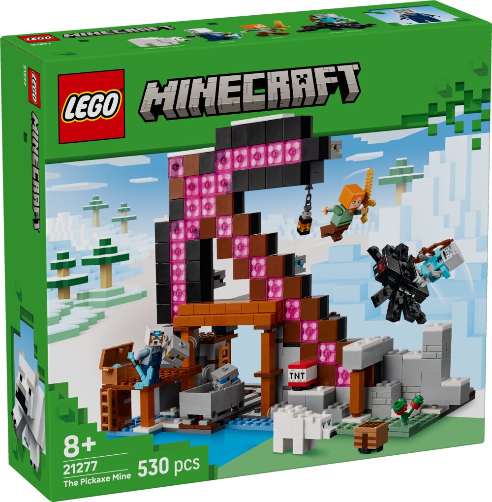 LEGO Minecraft - Hakkukaivos 8+
