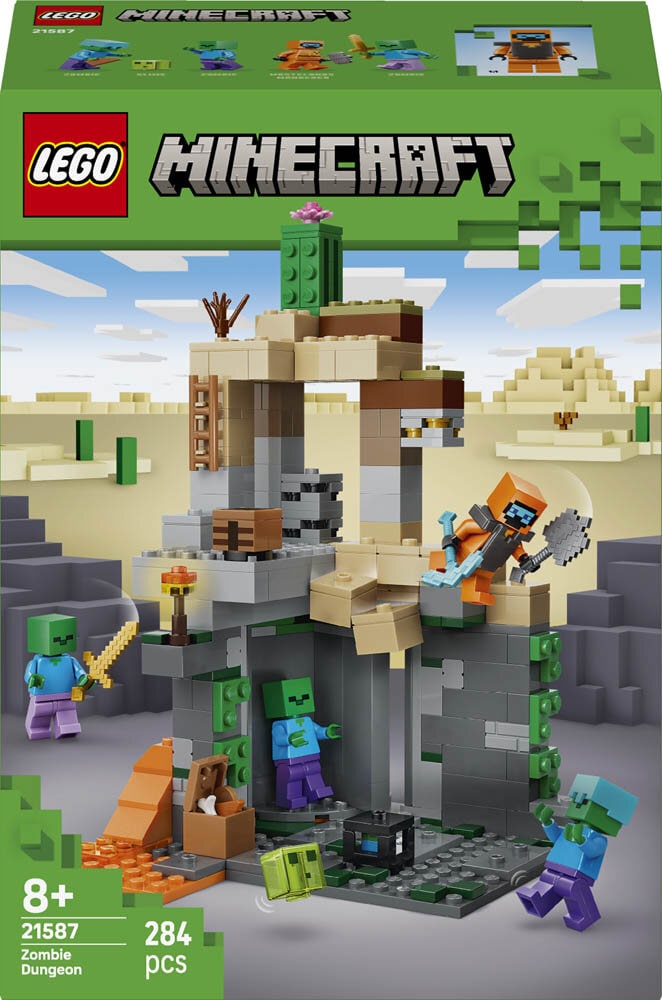 LEGO Minecraft - Zombiluola 8+