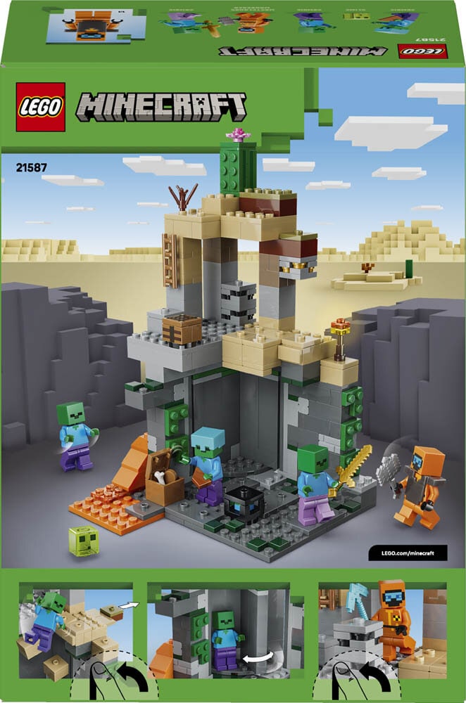 LEGO Minecraft - Zombiluola 8+