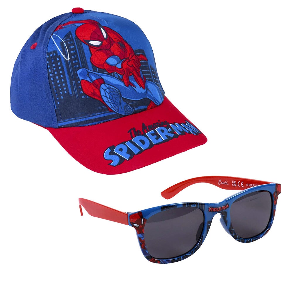 Spiderman - Lippis ja aurinkolasit lapsille