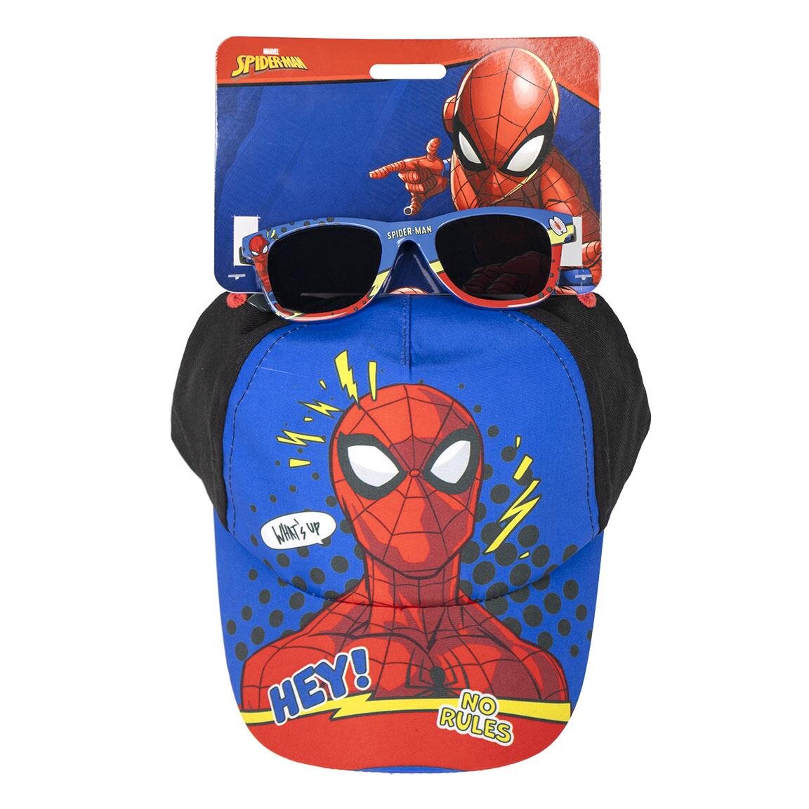 Spiderman - Lippis ja aurinkolasit lapsille